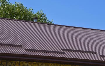typical Fort Augustus corrugated roof uses